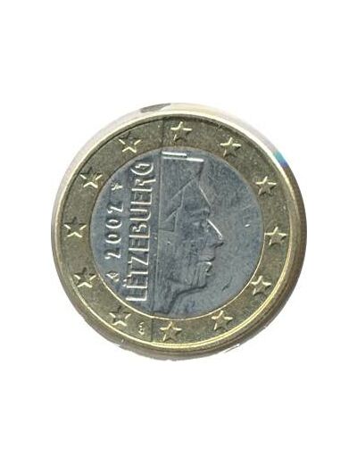 LUXEMBOURG 2002 1 EURO SUP