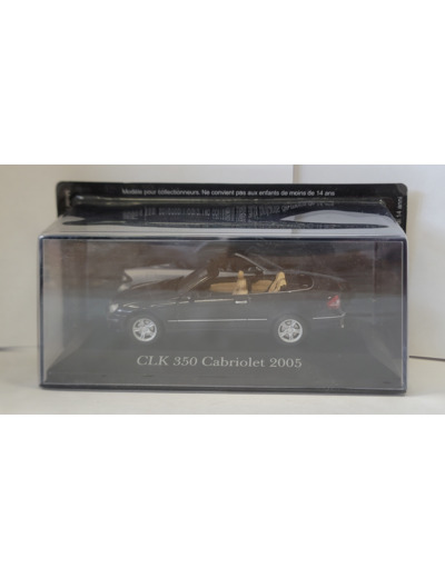 MERCEDES CLK 350 CABRIOLET 2005 1/43 BOITE D'ORIGINE