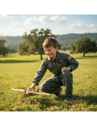 Combinaison enfant (verte)