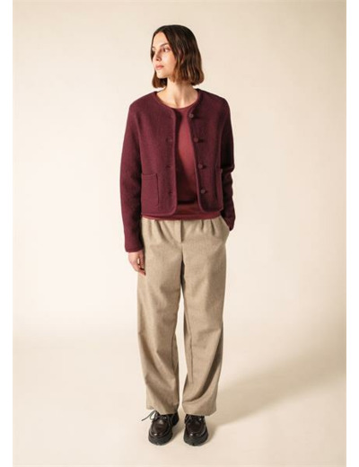Veste Jura manches longues - 100%/ laine - SAINT JAMES
