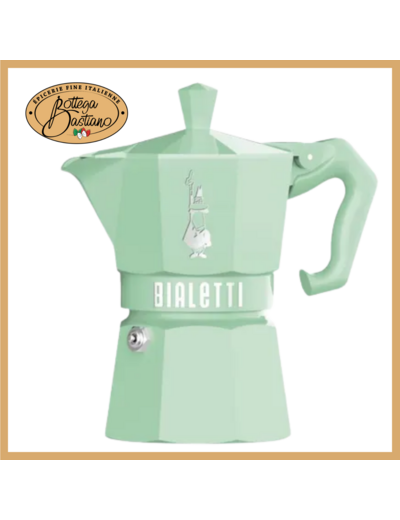 Bialetti Moka 3 Tasses Vert Pastel