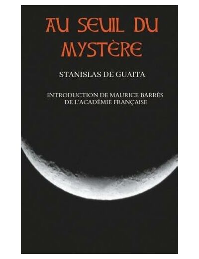 Au seuil du mystère