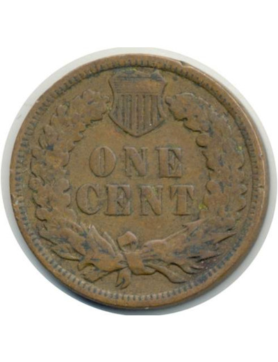 AMERIQUE (U.S.A) 1 CENT 1907 TTB (W90a)