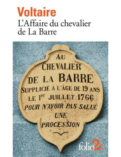 L'Affaire du chevalier de La Barre/ L'Affaire Lally