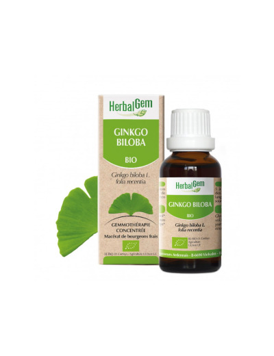 Ginkgo Biloba Flacon compte gouttes 30ml
