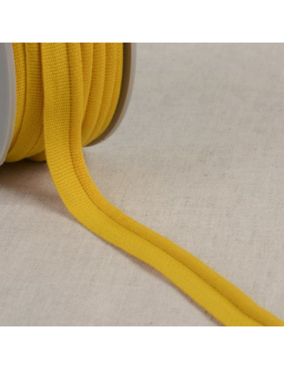 Simple passepoil 519 JAUNE C152 9mm 100%polyester le mètre 519C152