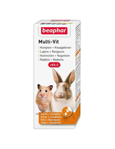 Multi-Vitamines pour Lapin & rongeurs - 50ml