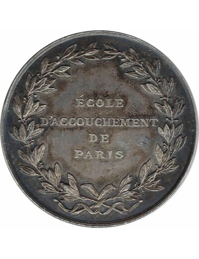 75 ECOLE D'ACCOUCHEMENT DE PARIS PRIX DE BONNE CONDUITE Melle BOMPAIRE 1907-1909