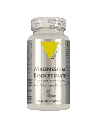 Magnésium Bisglycinate 60 Gélules Végétales