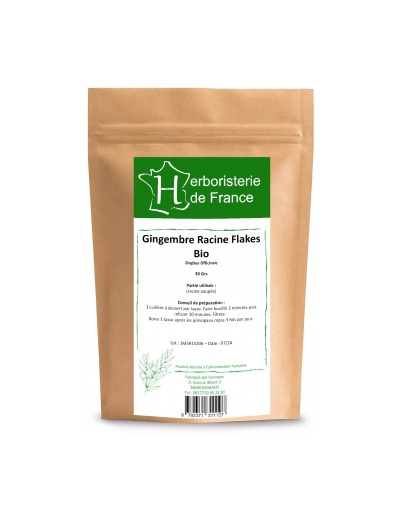 Tisane Gingembre racine 30g