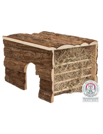 TRIXIE, Maison ILA avec râtelier - 40 × 25 × 29 cm