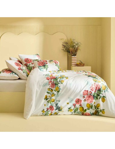 Housse de couette CITRONS DE MENTON ROMANCE Garnier Thiebaut