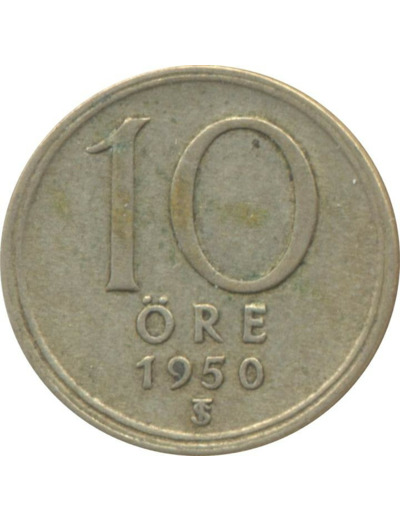 SUEDE 10 ORE 1950 TS TTB N1