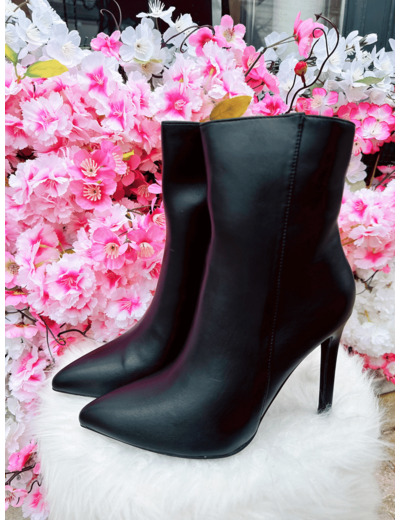 Bottines talons - NOIR