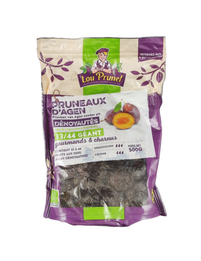 Pruneaux d'Agen 33/44 Géant 500g Bio