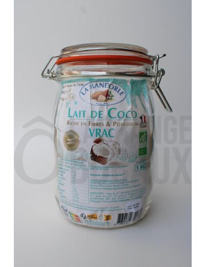 Boisson Lait de Coco -  Boissons instantanées en poudre - La Mandorle - BIO