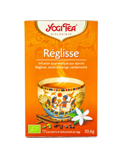 Infusion Ayurvédique Réglisse Bio 17 sachets