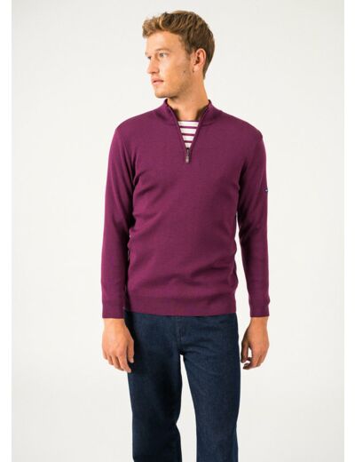 Pull col montant zippé Crossley