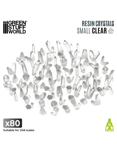 Resin Bits - Petits cristaux transparents