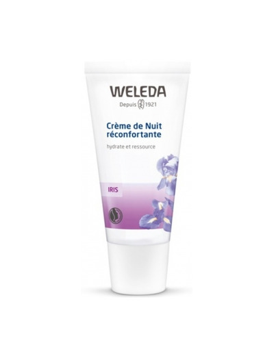 Crème de nuit réconfortante à l'Iris hydrate et ressource 30ml