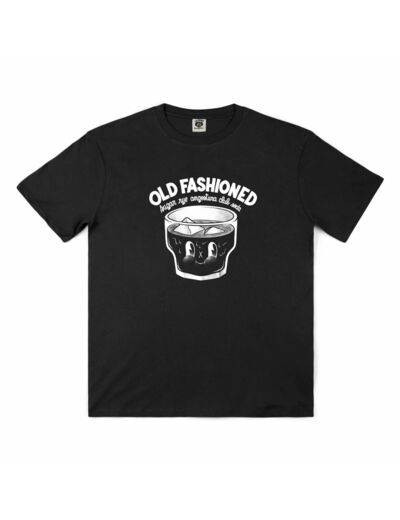 Tee Shirt THE DUDES Old Fashioned Black