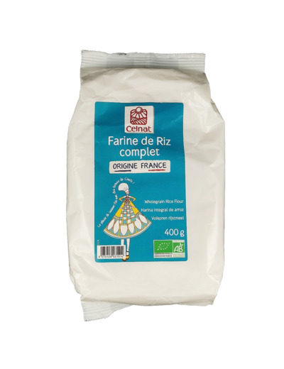 Farine de Riz Complet 400g Bio