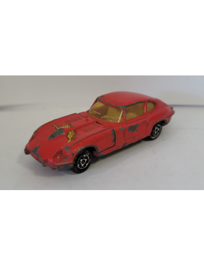 JAGUAR TYPE E V12 MAJORETTE 1/60 N°207 MADE IN FRANCE