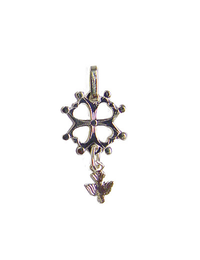 Croix Huguenote en Argent 925 11mm