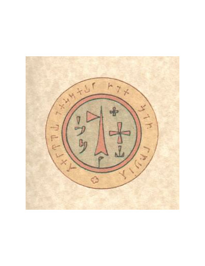 Pentacle de l'abbé Julio "Archange Raphaël"