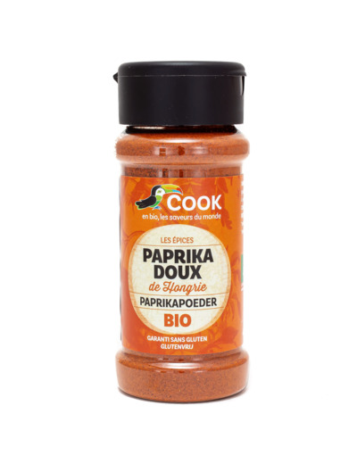 Épice Paprika Doux de Hongrie Bio 40g