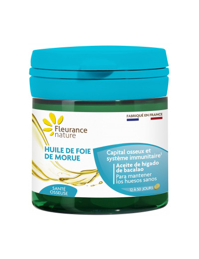 Huile de foie de morue 50 capsules