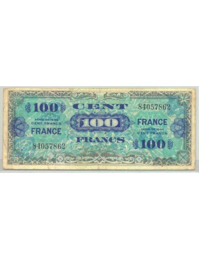 FRANCE 100 FRANCS Type FRANCE 1945 SANS SERIE TB+ 425