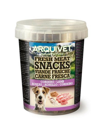ARQUIVET Fresh Meat Snacks, agneau - 300g