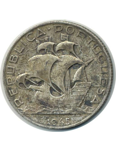 PORTUGAL 2.50 ESCUDOS 1945 TB+ (W580)