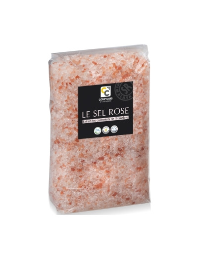 Sel Rose de l'Himalaya cristaux 1kg