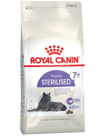 Royal canin sterilised 7+ - 2 formats