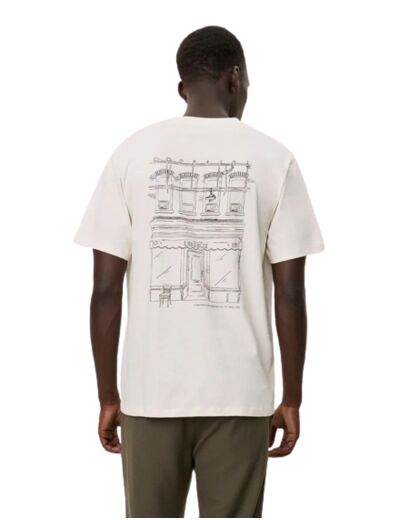 Tee shirt LES DEUX Neighborhood Ivory