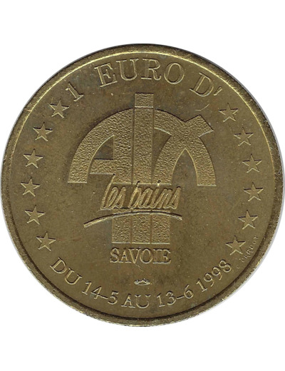 EURO TEMPORAIRE 1 EURO D'AIX LES BAINS 1998 UNC