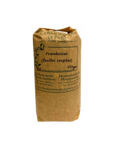 Tisane Feuille de Framboisier Bio 50gr