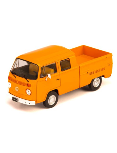 Volkswagen T2B Double Cabine Pick-Up Orange 1982 - 1/43 - IXO