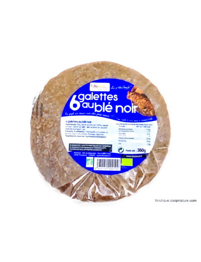 Galettes au Blé Noir Bio 360g