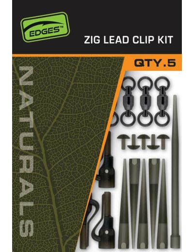 zig lead clip kit natural fox
