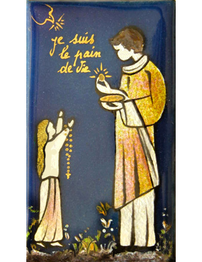 Sacrement Fille 9,5X5,5cm - EMAUX DU LIBAN