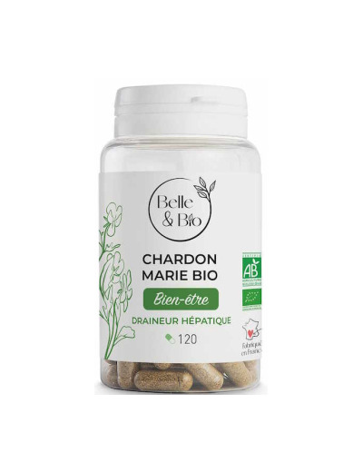Chardon marie bio 120 gélules