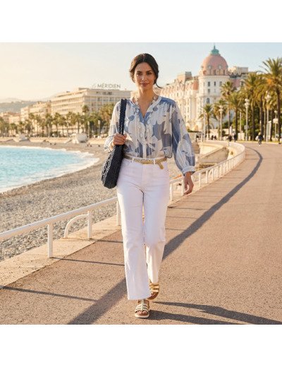 blouse Jolie Julie en voile de coton