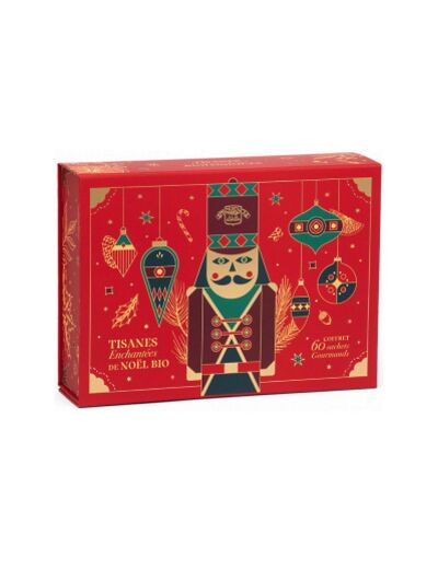 Coffret tisanes enchantées de Noël bio 60 sachets