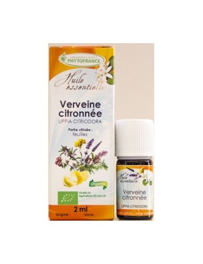 Huile essentielle VERVEINE CITRONNEE BIO 2ml