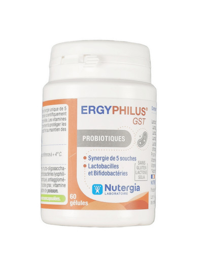 ErgyPhilus GST Probiotiques 60 Gélules