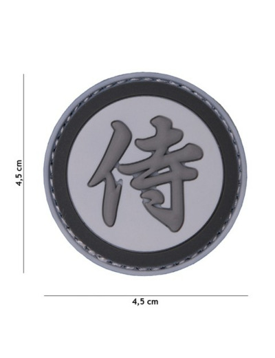 Patch 3D PVC : Samouraï