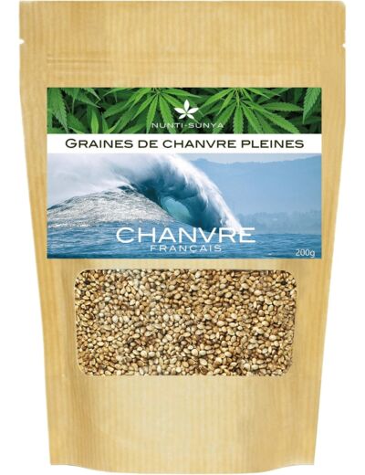 Graine de chanvre pleine 200g Nunti-sunya